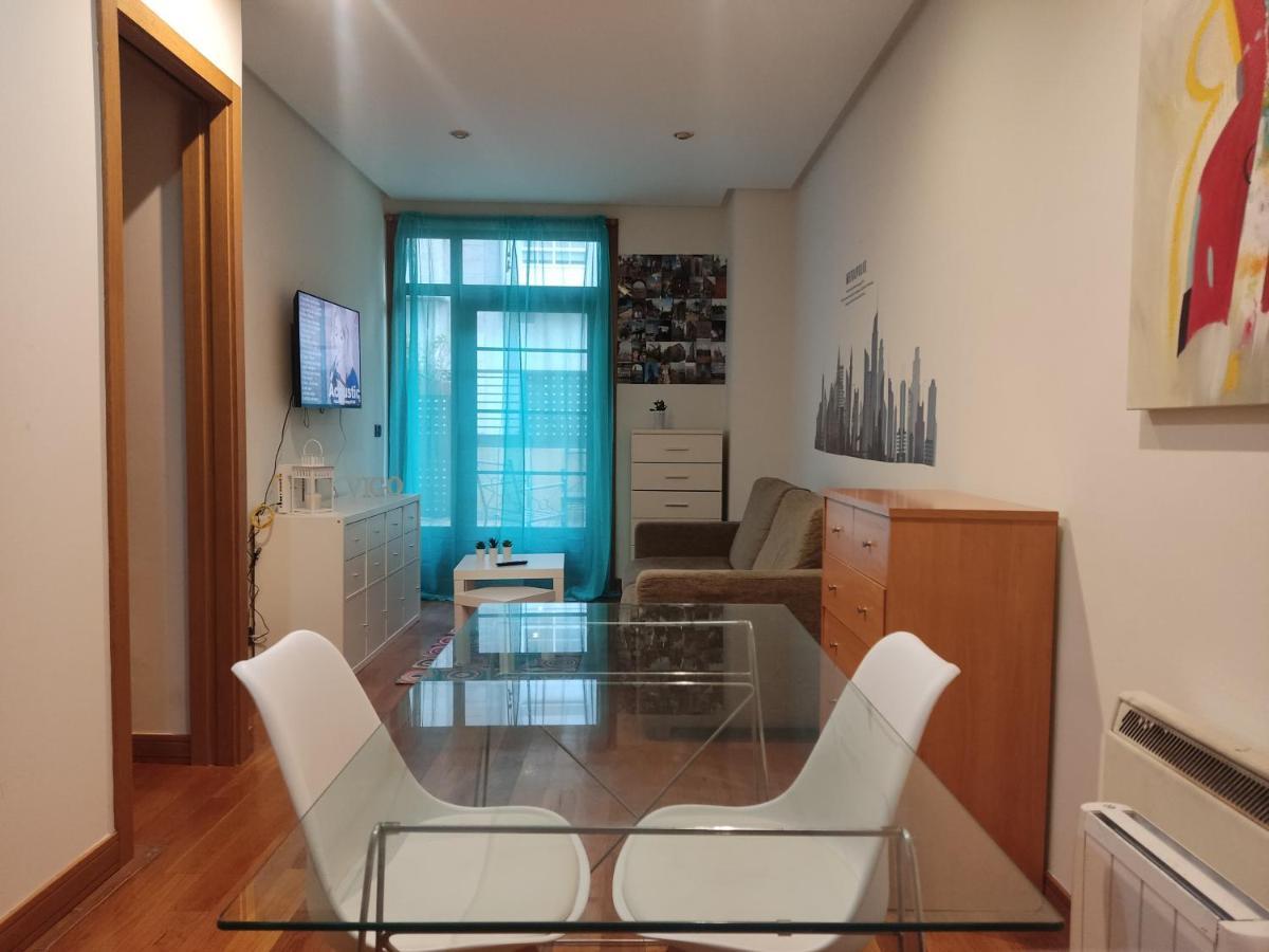 Pleno Centro, Terraza, Principe, 5 Min Casco Vello Y Estacion Ave Lejlighed Vigo Eksteriør billede